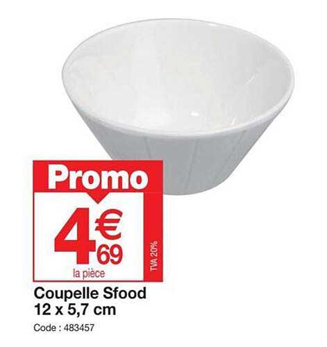 Coupelle Sfood 12 X 5,7 Cm