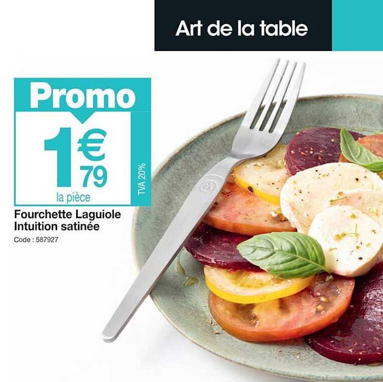 Fourchette Laguiole Intuition Satinée