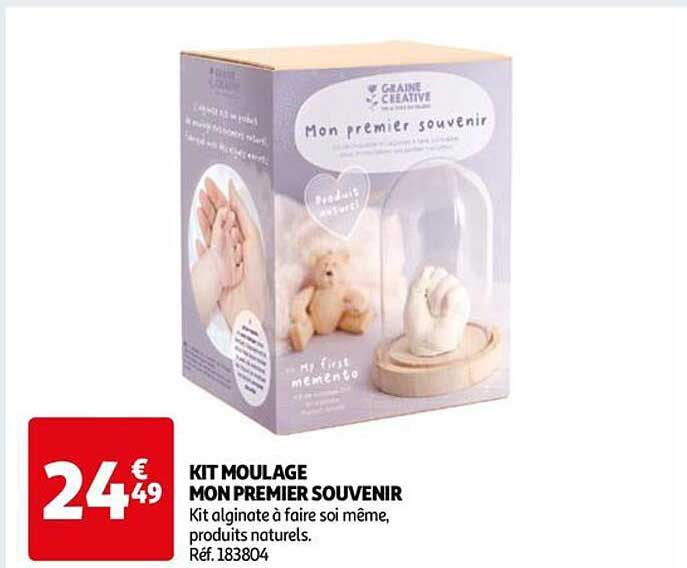 kit moulage mon premier souvenir