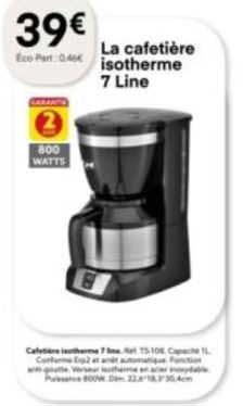 la cafetière isotherme 7 line
