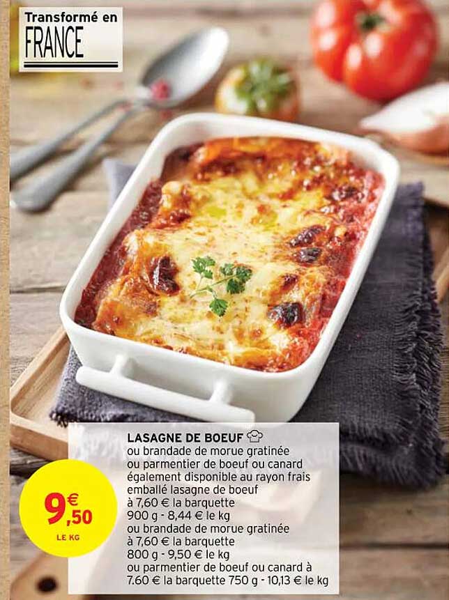 Lasagne De Bœuf