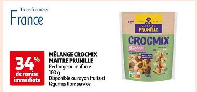 mélange crocmix maître prunille