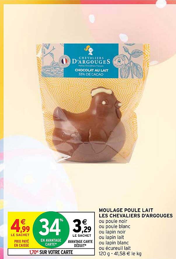 moulage poule lati les chevaliers d'argouges