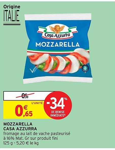 Mozzarella Casa Azzurra