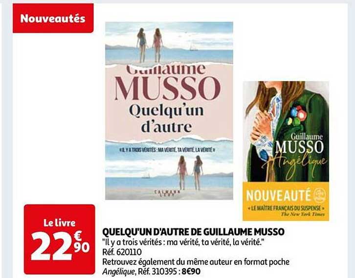 quelqu'un d'autre de guillaume musso