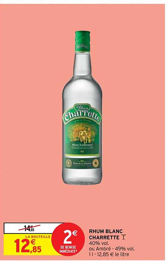 Rhum Blanc Charrette