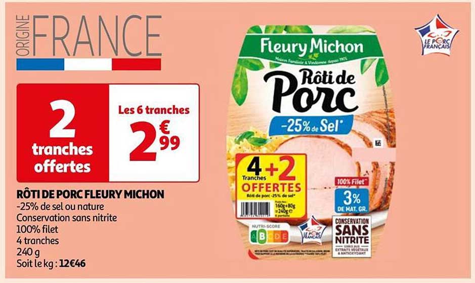 rôti de porc fleury michon
