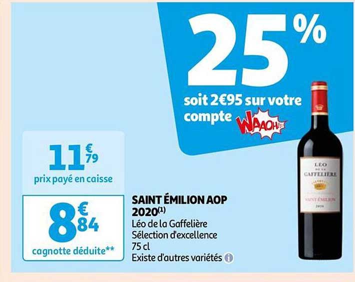 saint émilion aop 2020