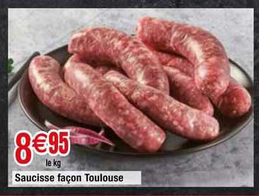 saucisse façon toulouse