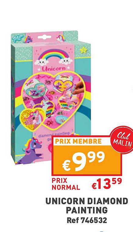 unicorn diamond painting