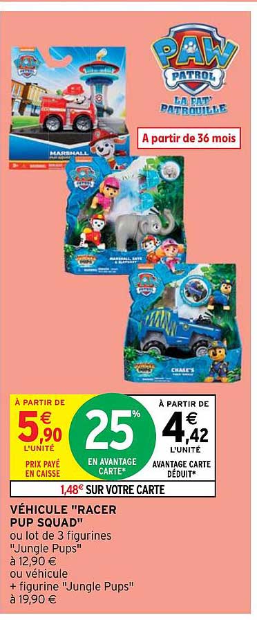 véhicule "racer pup squad"