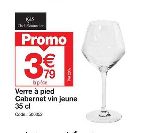 Verre à Pied Cabernet Vin Jeune 35 Cl