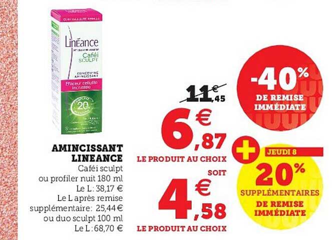 amincissant lineance