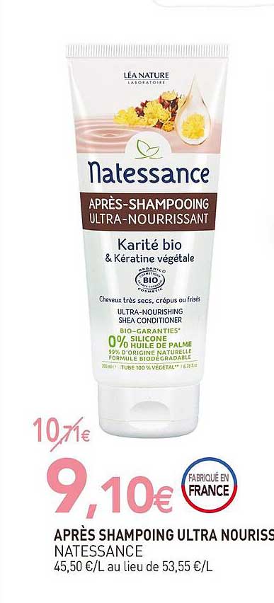 Après Shampooing Ultra Nourrissant Natessance