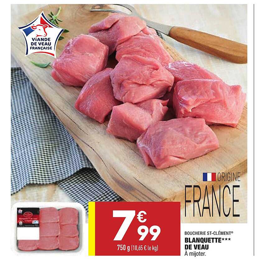 Boucherie St-clément Blanquette De Veau