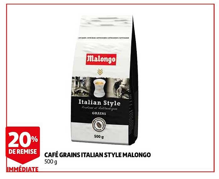 café grains italian style malongo