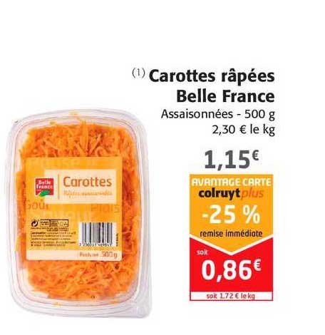 Carottes Râpées Belle France