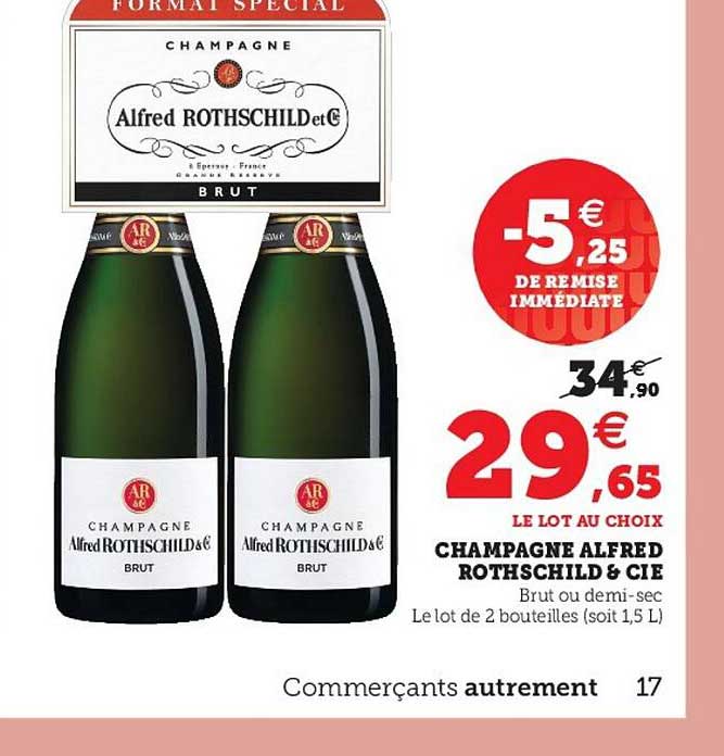 champagne alfred rotschilds & cie