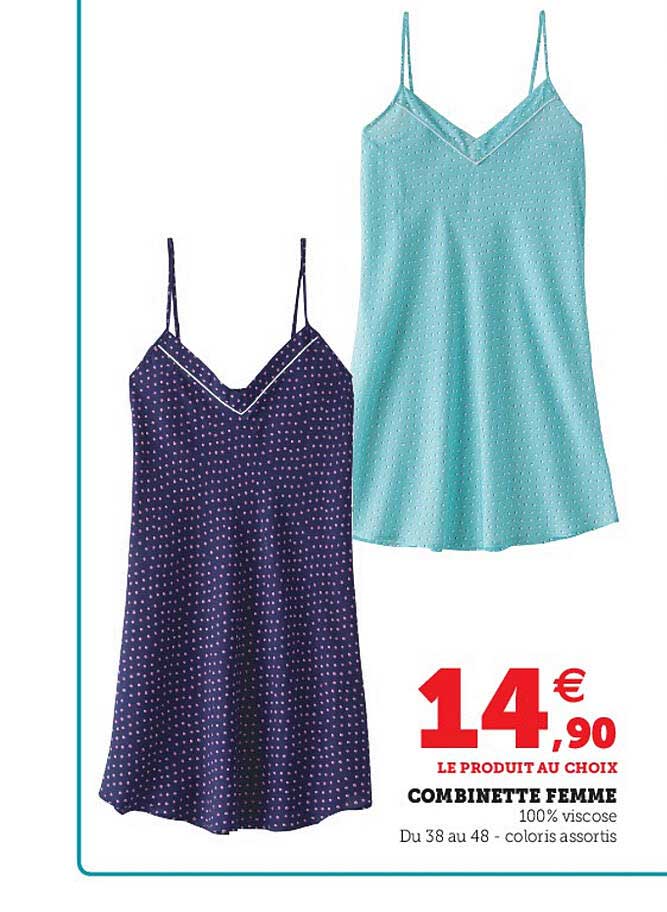 combinette femme