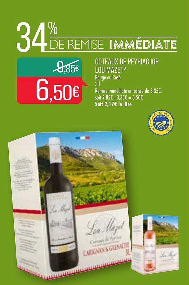 coteaux de peyriac igp lou mazet