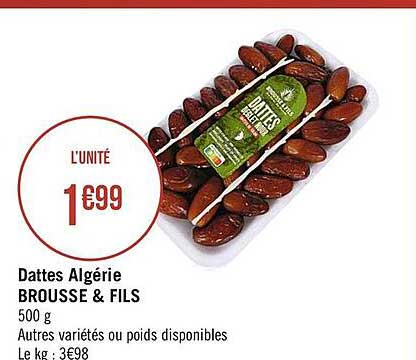 dattes algérie brousse & fils