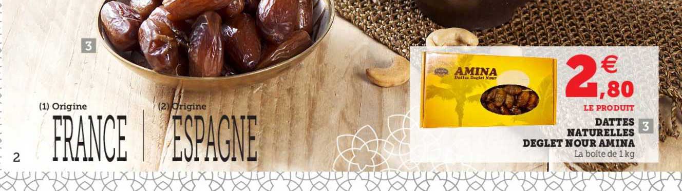 dattes naturelles deglet nour amina