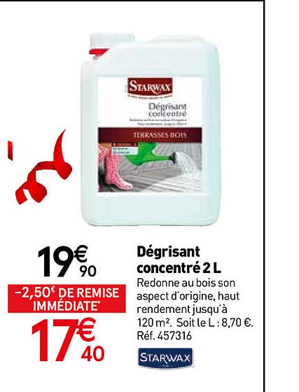 dégrisant concentré 2l starwax