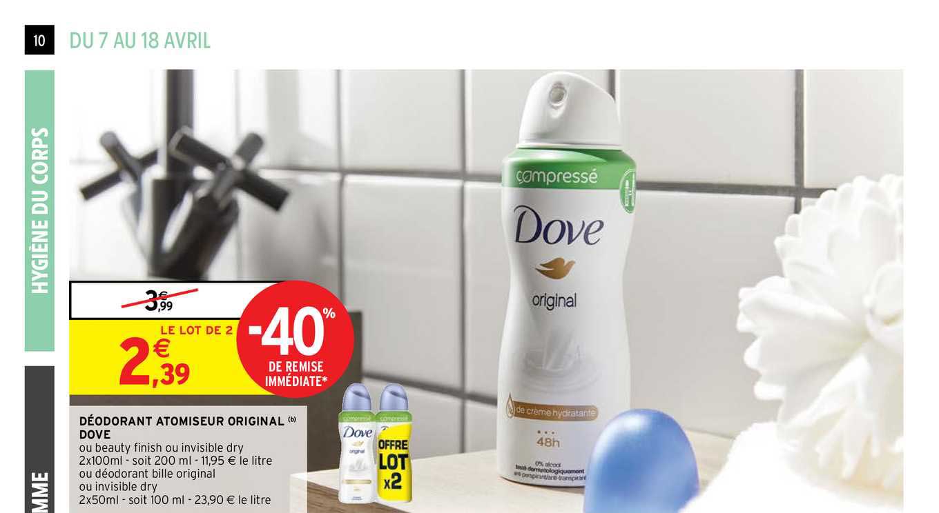 Déodorant Atomiseur Original Dove
