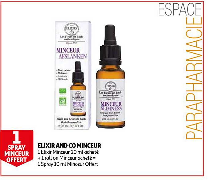 elixir and co minceur