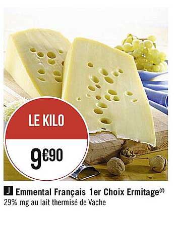emmental français 1er choix ermitage