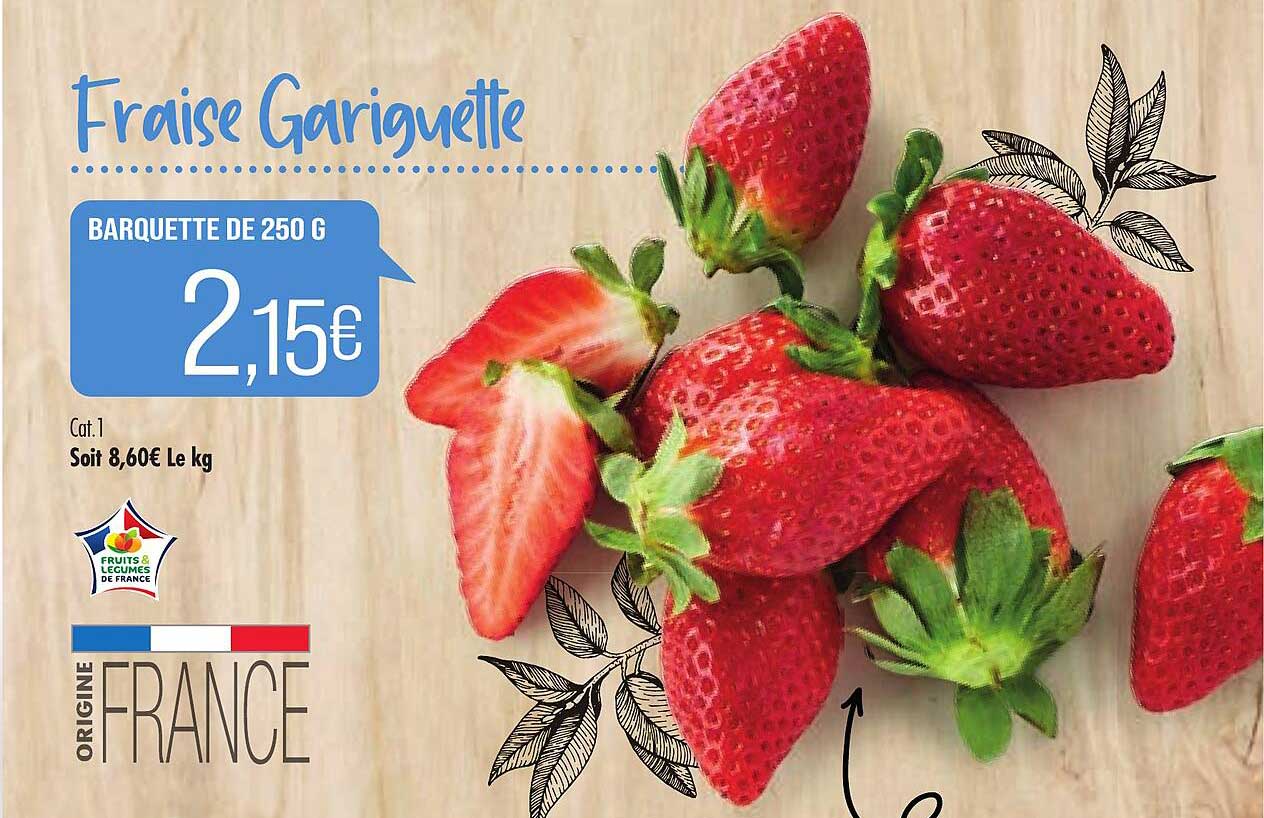Fraise Gariguette