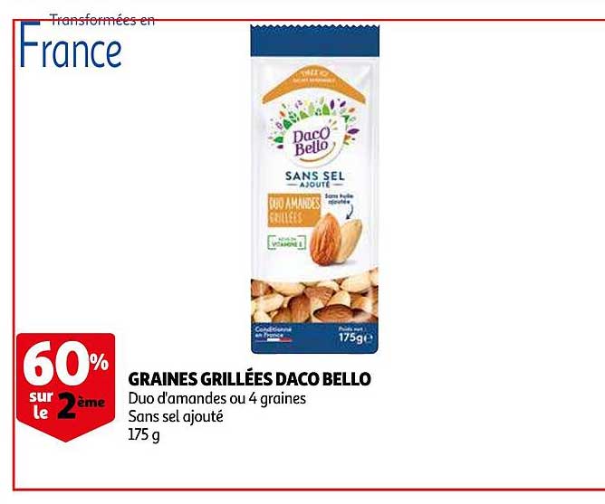 graines grillées daco bello