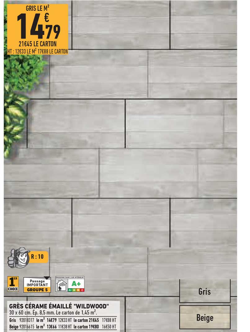 grès cérame émaillé "wildwood"