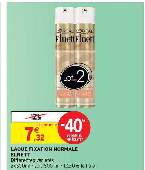 Laque Fixation Normale Elnett