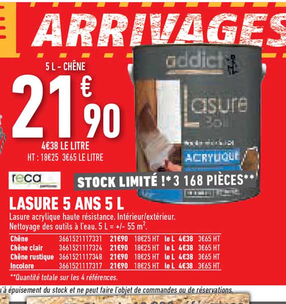 lasure 5 ans 5 l