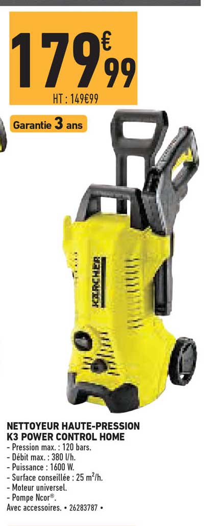 nettoyeur haute-pression k3 power control home