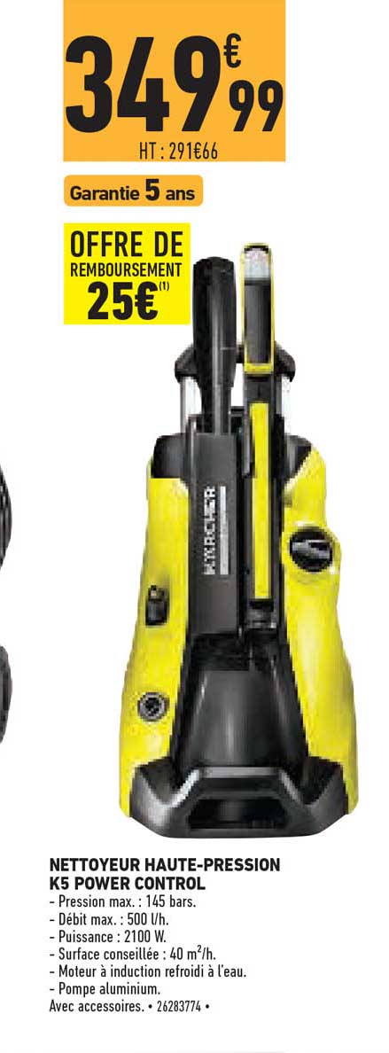 nettoyeur haute-pression k5 power control