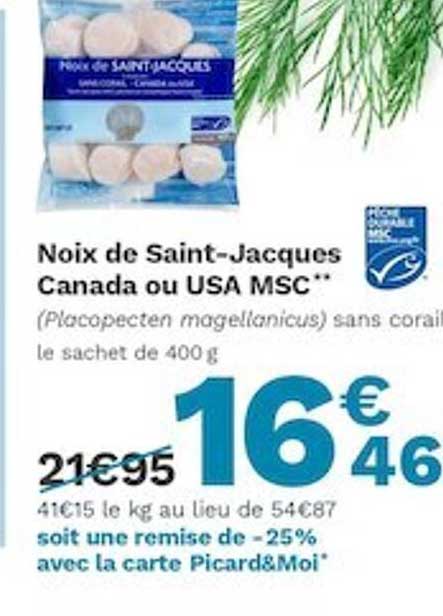 noix de saint-jacques canada ou usa msc