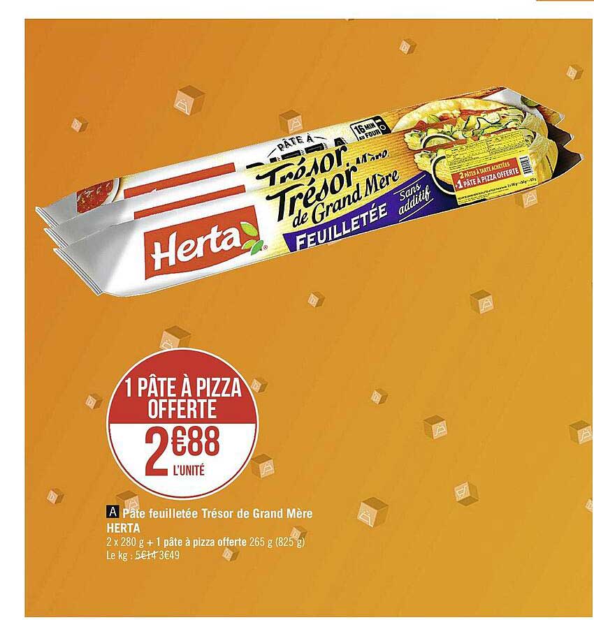 pâte feuilletée trésor de grand mère herta