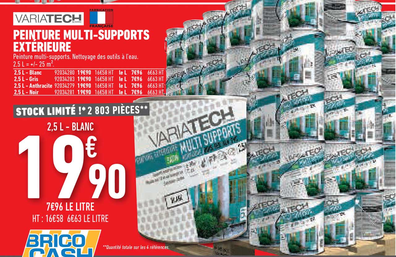 Peinture Multi-supports Extérieure Variatech