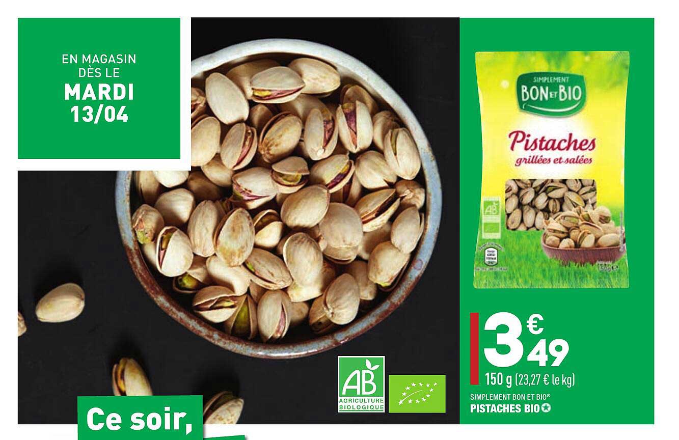 Pistaches Bio