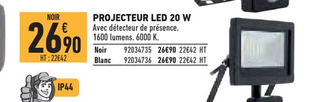 Projecteur Led 20 W