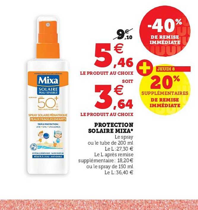 Protection Solaire Mixa