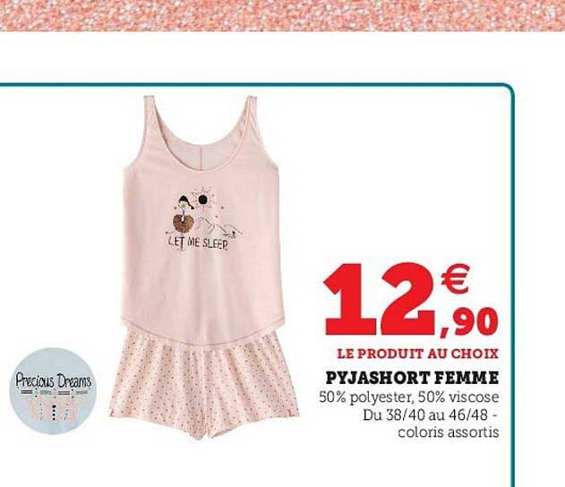 Pyjashort Femme