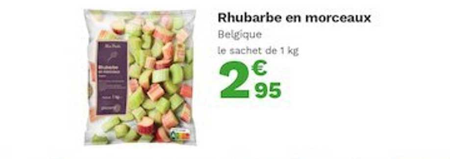 Rhubarbe En Morceaux