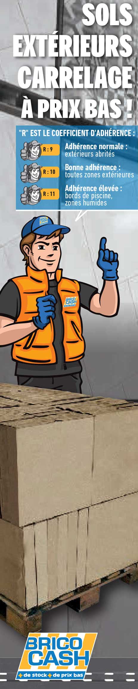 sols extérieurs carrelage à prix bas!