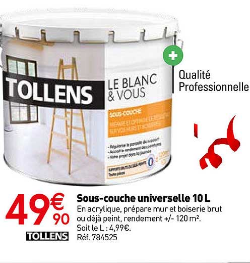 sous-couche universelle 10 l tollens