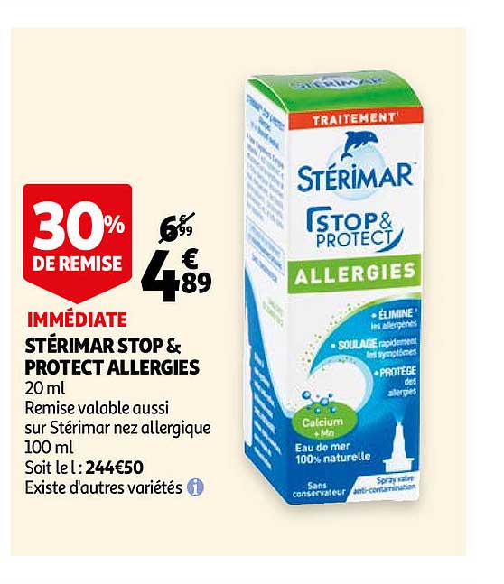stérimar stop s& protect allergies