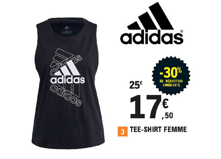 tee-shirt femme adidas