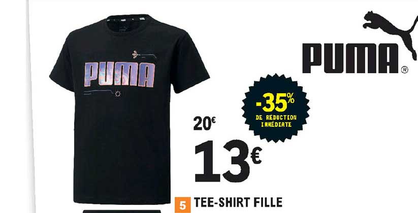 Tee-shirt Fille Puma